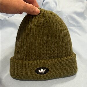 Adidas Classic Olive Knit Beanie